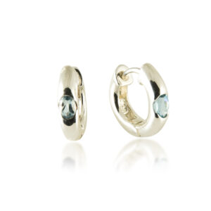 Zina Sterling Blue Topaz Sterling Earrings